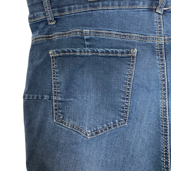 Earl Jeans Sexy Shaper Butt Lift Sculpt Plus Size Stretch Skinny Blue Jeans 20W - Picture 5 of 8